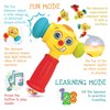 Toy Hammer w/Lights, Learning Mode and Music Mode – Baby Hammer Toy Plays 6 Short Kids' Songs, Counts 1-10 w/Baby, Changes Funny Expressions and Lights Up – for Kids 12 Months and Older