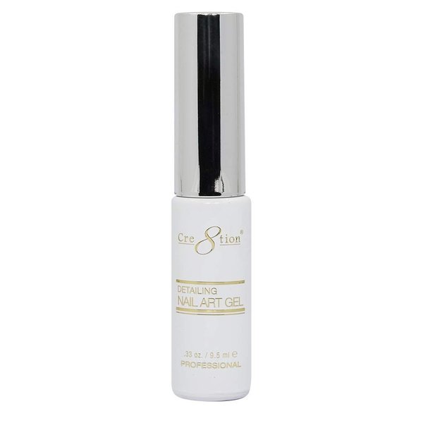 Cre8tion Detailing Nail Art Gel Striper (02 White)