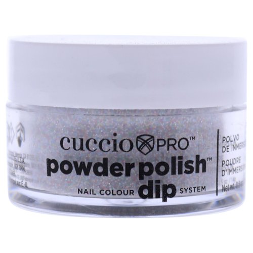 Cuccio Colour Powder Nail Polish - Lacquer For Manicure And Pedicure - Highly Pigmented Powder That Is Finely Milled - Durable Finish With A Flawless Rich Color - Multi Color Glitter - 0.5 Oz