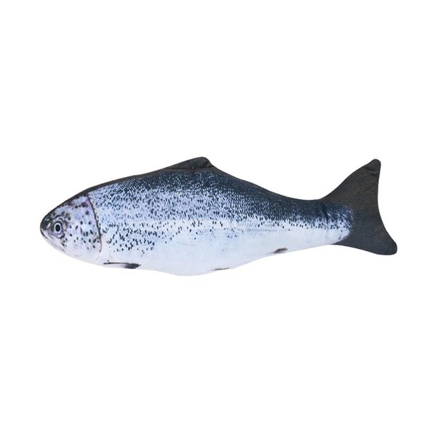 YIKEXIAOSHULIN Fish Cat Toy Realistic Fish Cat Catnip Toy Soft Cat Chewing Fish Toy for Indoor Cats Adult Kitten Interactive