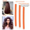 30PCS Flexible Curling Rods Twist Foam Roller Hair Curlers for Curly Hair 0.71inch No Heat Hair Rods Rollers Heatless Hair Curlers for Long, Medium, Short Hair(1.8cm)
