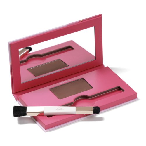 eSalon Root Touch Up + Brow Powder, Conceal & Cover (Light Auburn) - Hairline Powder for Women - Scalp Concealer & Filler for Thinning & Gray Hair Coverage - Creates Thicker & Fuller-Looking Hair