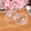 FOMIYES 30pcs Face Mixing Bowl Homemade Facial Bowl DIY Face Applicator Cosmetics Supplies Spa Beauty Tool for DIY Massage Body Transparent S