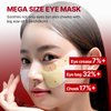 MEDITHERAPY Mega Under Eye Masks (4 Pairs), Wrinkle-Fit Tangle Eye Patch, Korean Eye Mask for Puffiness, Dark Circles, Under Eye Bags, Anti-Wrinkle, Korean Skincare