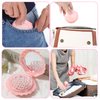 Foldable Travel Hair Brushes with Mirror Shell Shape Portable Folding Pocket Hair Brush Cute Mini Hair Comb Compact Size Hair Massage Comb Small Makeup Mirror Set Gifts for Girls Women