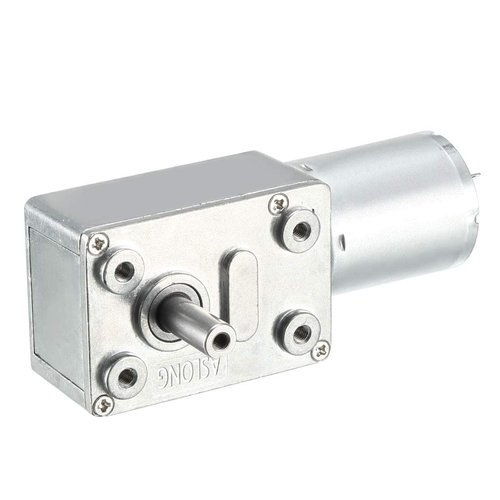 uxcell DC 12V 6RPM Worm Gear Motor 6mm Female Shaft High Torque Turbine Reducer