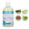 Ginger Lily Farms Botanicals Nourishing Body Wash, Island Tranquility, 100% Vegan & Cruelty-Free, Green Tea & Lemongrass Scent, 12 Fl Oz