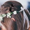 Beatifufu 2Pcs Black Round Inner Toothed Hair Clip Fish Tail Clip Ponytail Holder Strong Tension Hair Claw for Secure Styling and Everyday Use