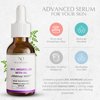 Nuvoderma Argireline Serum – Advanced Serum for Skin Wrinkles with 20% Argireline and Matrixyl 3000 - Face Serum Tightening with Hyaluronic Acid and Vitamin C – Lightweight Texture – 1 fl. oz.
