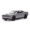 Motormax All Star Toys Exclusive 2018 Dodge Challenger SRT Hellcat Widebody Destroyer Gray 1/24 Diecast Model Car 79350 Grey