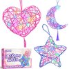 Arts and Crafts for Kids Girls Ages 8-12, 3D String Art Kit for Kids Ages 8-12, Girls 8-12 Light Up String Toys, Birthday Gifts for Girls Ages 8-12