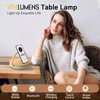Vivilumens Bedside Lamps with Wireless Charger for Bedroom, Touch Modern 3 Level Dimmable Table Lamp with White Noise Sound Machine, Bluetooth Speaker, Birthday Gifts for Women Who Have Everything