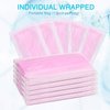 50 PCS Pink Disposable Face Mask for Kids,Individually Wrapped,3 Ply