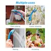 innhom Portable Shower Camping Shower Outdoor Camp Shower Pump, Electric Rechargeable Portable Camping Shower, Powered by Rechargeable Battery, 1 Year Warranty