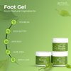 Get Fresh Relief For Tattered Tootsies 3-step at Home Foot Treatment 15.2 x 30.5 x 15.2 cm Feet Care Kit With Lemongrass Scent Includes Scrub For Cracked Heels Callus Remover Cream