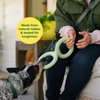 Earth Rated Tug of War Dog Toy, Interactive Pull Toy for Adult and Puppy Dogs, Ergonomic Grip, Natural Rubber, Small, Green