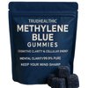 TRUEHEALTHIC Methylene Blue Gummies, 5mg of USP-Grade Methylene Blue Per Gummy for Sustained Energy, Mental Clarity, Lifted Mood, Sharper Focus, 99.9% Pure, 30 Gummies Per Bag (1)