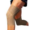 Sparthos Knee Compression Sleeves by (Pair) – Support for Sports, Running, Joint Pain Relief – Knee Brace for Men and Women Walking Cycling Football Tennis Basketball Hiking Workout Jogging (Beige-S)