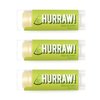 Hurraw! Lime Lip Balm, 3 Pack: Organic, Certified Vegan, Cruelty and Gluten Free. Non-GMO, 100% Natural Ingredients. Bee, Shea, Soy and Palm Free. Made in USA