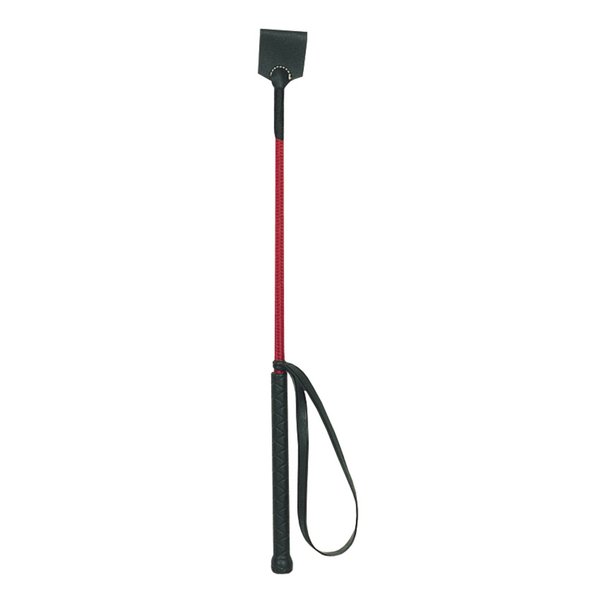 Weaver Leather Riding Bat with PVC Handle, Red, 18"