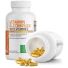 Bronson Vitamin B Complex with Vitamin C - Immune Health, Energy Support & Nervous System Support - Non-GMO, 250 Vegetarian Capsules