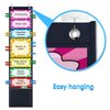 VNOM Student Behavior Clip Chart for Classroom Management Kids Reward Pocket Chart Behavior Bulletin Board Teacher Supplies for Preschool Kindergarten Daycare Homeschool