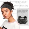 SAWINDA Boho Headbands for Women Fashion Wide Stretch Hair Bands Knotted Turban Head Bands Yoga Running Elastic Soft Head Wrap Headbands Accessories for Teen Girls