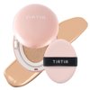 [*Mini Size*] TIRTIR All Cover Pink Cushion | Korean Cushion Foundation, (#27C Cool Beige, 0.15 Fl Oz)