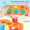 YEGEER Toys for 1 2 3 Years Old Boys Girls, Musical Toys for 6-12-18-24 Months, Interactive Toddler Toys, Montessori Toys, Christmas Birthday Gifts for Baby Kids Toddlers Age 1-2 Years Old
