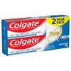 Colgate Total Whitening Toothpaste with Stannous Fluoride and Zinc, Sensitivity Relief and Cavity Protection Mint, 4.8 Oz (Pack of 2)