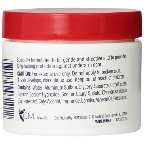 Tussy Deodorant Cream, 1.7 Ounce (Pack of 6)