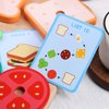 LovesTown Wooden Stacking Toys, Sandwich Stacking Toys Montessori Toys for Kids Educational Preschool Learning Toys for Boys Girls Birthday Gifts
