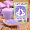 Talk to The Butt Unicorn Bath Soak - Sassy Gag Gift for Unicorn Lovers - Stocking Stuffers for Kids - Pretty Bath Salts for Relaxation - Fun Bath Salts for Girls