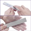 Nail Files (12 Pack), 100/180 Grit Emery Boards Nail File for Natural Nails and Acrylic Nails, Double Sided Emory Boards limas para unas acrilicas Profesional Fingernail Filer Reusable Manicure Gray