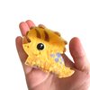 Novelty Yellow Triceratops Dinosaur Hair Clip,Acrylic Claw Clips,Hair Clips for Women