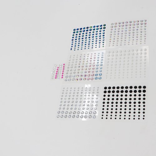 Leadigol Fashion Festival Makeup Decoration 3D Nail Art Decoration Women Face Decal Eyes Shadow Crystal Jewelry Stickers