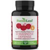 ForestLeaf D-Mannose Defense 1000mg - D Mannose with Cranberry, Hibiscus and Vitamin C - for Urinary Tract Health and Cleanse, Urinary Pain & Bladder Control - 120 Veggie Capsules