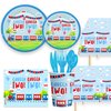 Train 2nd Birthday Party Decorations，Chugga Chugga Two Two Party Decorations,2nd Birthday Party Decorations Boy