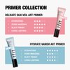 TFIT Delicate Silk Veil Art Primer - Korean Makeup, Poreless Matte Makeup Primer for Oily Skin (Lightweight, Hydrating), Blurring Pore Filler, Long-Lasting Blur Effect, 1.01FL. Oz.