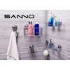 SANNO Suction Cup Soap Holder, Soap Dish Saver Tray Bar Soap Sponge Holder for Shower Wall, Bathroom, Tub and Kitchen Sink Stainless Steel