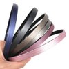Ruihfas Fashion Headbands Wide Leather Covered Hair Hoop Clasp Hairbands for Women Girls, 6pcs/pack (Glittering)