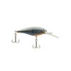 Berkley Flicker Shad Fishing Lure, Black Silver, 3/16 oz, 2in | 5cm Crankbaits, Size, Profile and Dive Depth Imitates Real Shad, Equipped with Fusion19 Hook
