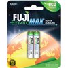 Fuji Batteries 4400BP2 EnviroMax AAA Super Alkaline Batteries (2 Pack), 1 ea