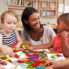3 Bees & Me Wooden Pattern Blocks - Fun Montessori Learning Toys for Ages 3 to 9 - Tangram Shapes Puzzle Set with 155 Pieces