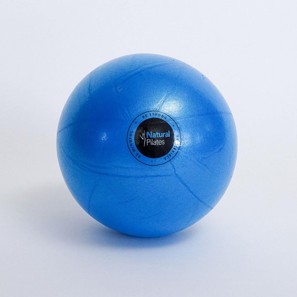 Natural Pilates Ball | Small Exercise Ball | 9 inch Pilates Ball for Core Strength and Back Stability | Physical Therapy Ball | Pilates Core Ball | Squishy Pilates Ball | Barre Ball