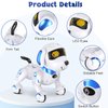 MindPal Robot Dog Remote Control Robot Toys with Sing Dance, Kids Robot Toy, 17 Functions Dog E Interactive Robot Dog for 6+, Programmable Smart Interactive Robotic Pets