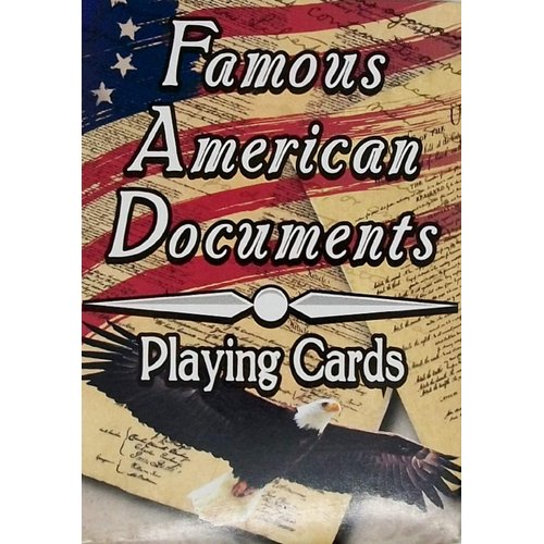 Famous American Documents Souvenir Playing Cards