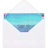 Juvale Blank Thank You Cards and Envelopes, Cute Watercolor Greeting Cards (4 x 6 In, 48 Pack)