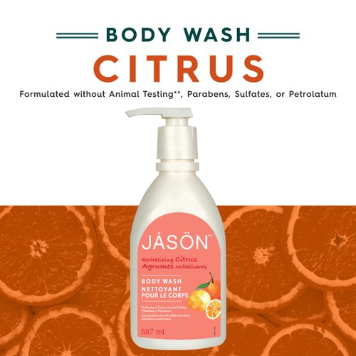 JASON Body Wash, Citrus, 30 Fl Oz