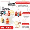 11 Pieces Robot Cake Toppers for Boys Robot Birthday Cake Topper Gear Happy Birthday Robot Cake Cupcake Decorations Robot Themed Party Decorations Robot Figurine for Robot Birthday Party Supplies